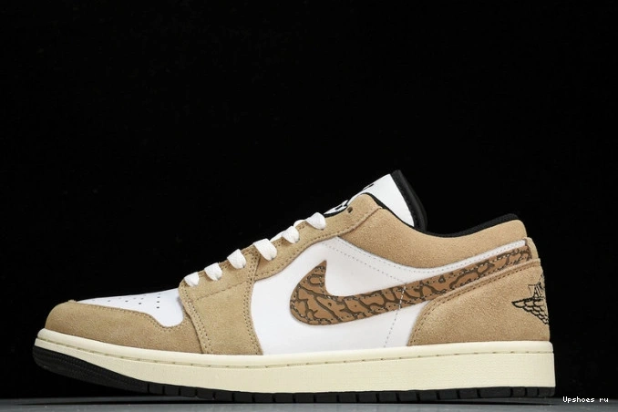 1 Jordan Low  SE Brown DZ4130-201 Elephant 0309